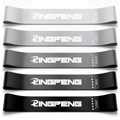 Different Resistance Bands Yoga Band Fitness Exercise Training Hip Tension Band Leg Squat Dance Elastic Loop Stretch Band